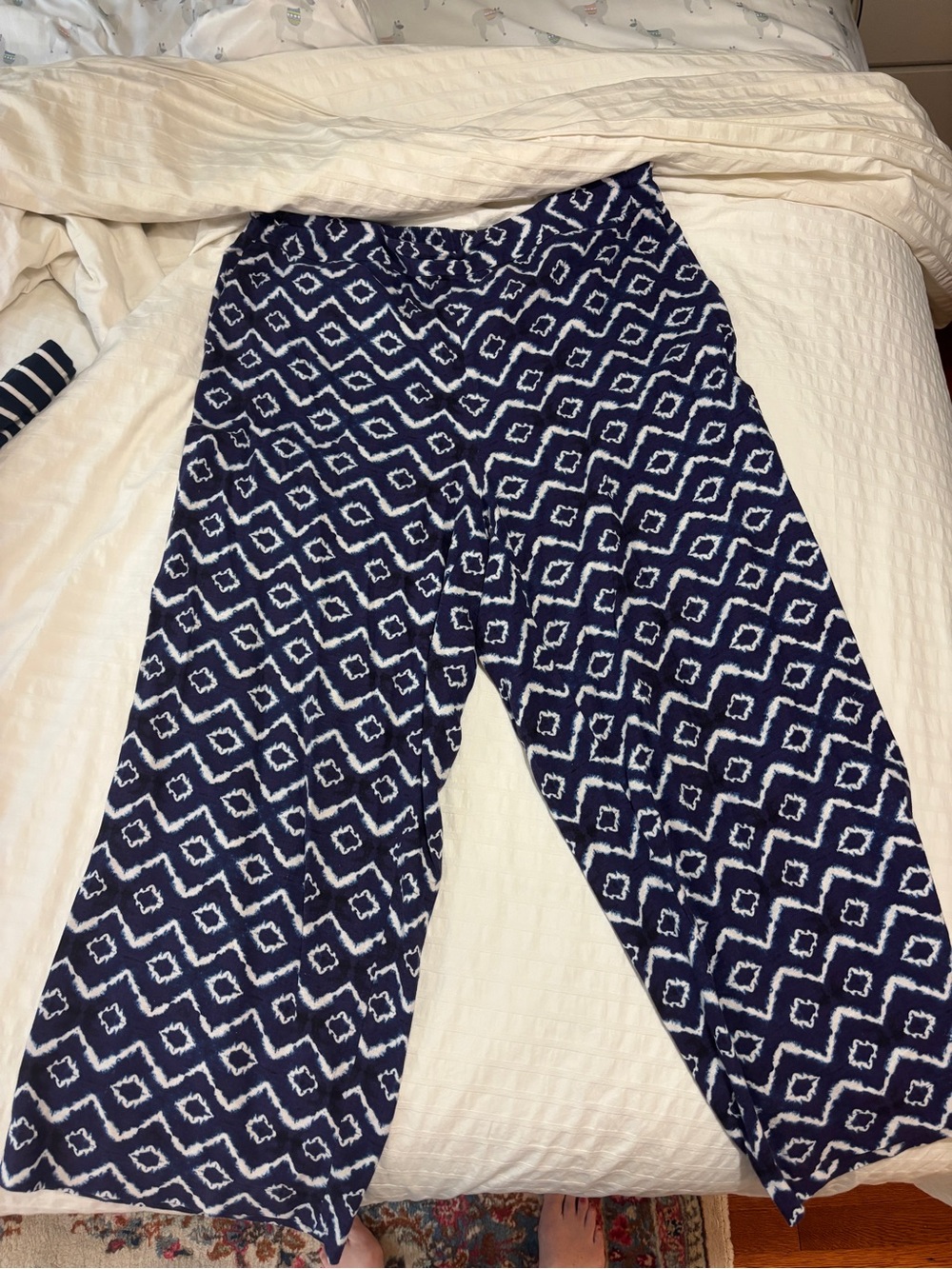 Loft Batik Linen Pants